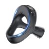 Inel Vibrator, Ring Erotic, MENZ®, 10 moduri de vibrare, silicon, incarcator magnetic, IPX7 waterproof, negru