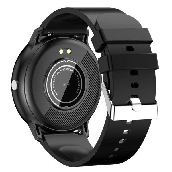 Ceas Smartwatch si bratara fitness, MENZ® , model MNZ14683, Notificari Apeluri/SMS/Social Media, monitorizare activitati fizice, somn, ritm cardiac, pedometru, player, rezistent la apa IP67, negru - imagine 3
