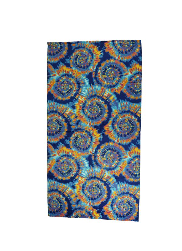 Prosop de plaja, MENZ®, Rainbow 165 x 90 cm, multicolor,  bumbac
