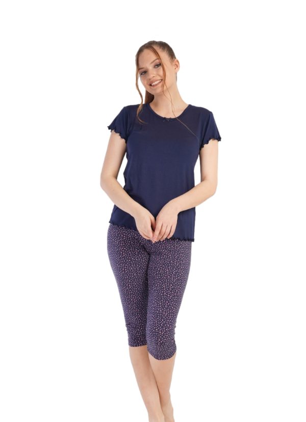 Pijamale dama, Vienetta, Summ Mood, bleumarin/roz