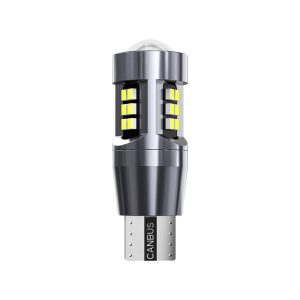 Bec led auto MENZ®, T15 W16W Canbus, lumina alba, 360°, 27 SMD, 6000k, 12V