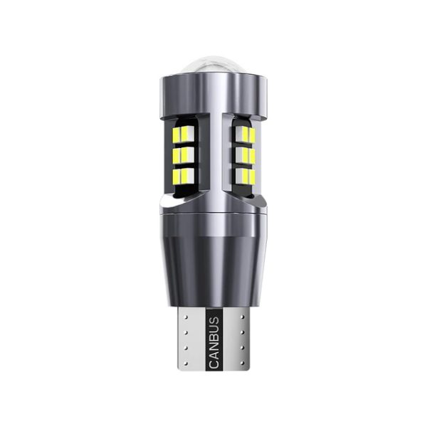 Bec led auto MENZ®, T15 W16W Canbus, lumina alba, 360°, 27 SMD, 6000k, 12V