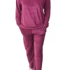 Pijamale dama, Baray, model Lara Purple, usor vatuit, bumbac, buzunare, mov