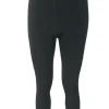 Colanti vatuiti dama, Vienetta, Casual Line, talie inalta, Negru