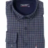 Camasa barbati, Dast Cardin, model Uno, casual, bumbac 100, clasic, buzunar la piept, nasturi la guler, bleumarin