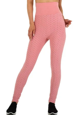 Colanti dama modelatori, Holala, model Gym Still CY, leggings, cu talie inalta, corai