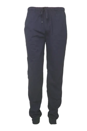 Pantaloni de pijama, barbati, Torobisi, model Clasic Man,  bumbac, buzunare, snur, elastic, bleumarin inchis