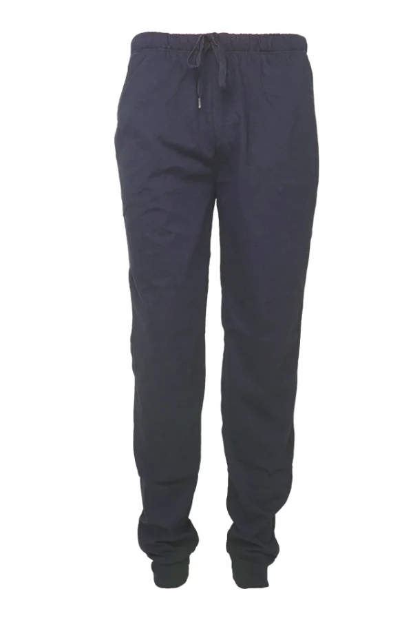 Pantaloni de pijama, barbati, Torobisi, model Clasic Man,  bumbac, buzunare, snur, elastic, bleumarin inchis