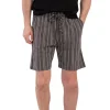 Pantaloni de pijama barbati, Vienetta Man, model SleepVibe, bumbac, buzunare, gri